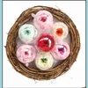 Party Decoration Event levererar Festive Home Garden Christmas Ornaments Balls Sphere Round High Transparent Dhory