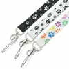 Lanyard ID -Kartenhalter Hundepfoten Tierarzt Katze Tier Halsgurt Tierarzt 7909295