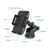 Caricabatterie wireless per montaggio su auto Qi per iPhoneX / 8 / 8Plus Supporto per montaggio su presa d'aria con rotazione a 360 gradi Ricarica wireless veloce per Samsung Galaxy S8 / S9Plus