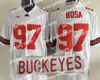 Neue College Football Ohio State Buckeyes Trikots 15 Ezekiel Elliott 97 Nick Joey Bosa Braxton Miller Cardale Jones 16 JT Barrett 1 Justin Fields