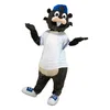 Costumes de mascotte de castor d'Halloween, robe de fête de noël, personnage de dessin animé, publicité de carnaval, tenue de fête d'anniversaire