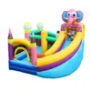 Mats Happy Kids Toys Playground Jumping Slide Bouncer Combo Uppblåsbar Bouncy Castle Bounce House till salu 757 E3