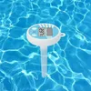 수영장 액세서리 옥외 플로트 홈 스파 디지털 수영 온도계 태양열 용수 온도 테스터 330b
