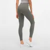 Leggings da yoga nudi L-152 Collant fitness da donna a vita alta Pantaloni sportivi da corsa Leggins sportivi senza cuciture Abbigliamento da palestra per l'energia4