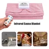 Blankets Upgraded Far-infrared Sauna Blanket Digital Thermal Body Shaper For Weight Loss And Fitness(Free 50pcs Bath Bag)