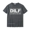 Mens DILF dedicado involucrado amoroso padre papá camiseta Europa algodón masculino tops camisa clásica est camiseta 220509