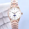 Модные Quartz Женские часы Классические 34 -мм роскошные часы Iced Out Watch Designer Движение