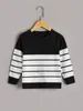 Maglione con motivo a righe per bambini piccoli SHE01