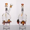 Dinosaur Heady Glass Bong Hookahs Pineapple Recycler Perc Bubber Hot Tortoise Water Pipe Rigs Oil Dab Smoking Accessories for Tobacco