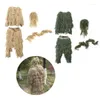 Jagd-Sets, Kleidung, 3D-Baum-Ghillie-Anzüge, Scharfschützen-Tarnkleidung, Jacke und Hose