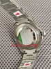 3coior ST9 Orologio meccanico automatico in acciaio inossidabile YatchMaster Qualità da uomo 40MM Quadrante in platino 116622 Chiusura floding Vetro zaffiro Orologi da polso da uomo