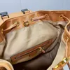 Designer Rucksack Mann und Frauen Umhängetasche Studenten Schultaschen Mode Einfache Rucksäcke High-End-Retro Geldbörse Reise Handtaschen tw300A
