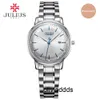 Julius Brand Stains Steel Watch Ultra Thin 8mm Men 30m Waterproof Wristwatch Date Limited Edition Whatch Montre JAL-040322K JTVN