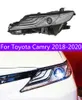 Kopflampe für Toyota Camry LED-Scheinwerfer 20 18-20 20 Scheinwerfer Camry DRL Blinker Fernlicht Angel Eye Projektorobjektiv