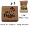 Decorative Objects & Figurines We Wish You A Merry Christmas Music Box Luxury Gifts For Wife Girlfriend Boy Girl Kids Women Wind Up Musical