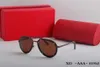 Män Kvinnor Sunglass Fashion Classic Brand Sale Lyxig designer Solglasögon för Mens Vintage Pilot Solglasögon Polychromatic