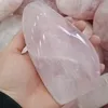 Decorative Objects & Figurines 450-850g Natural Rose Pink Quartz Stones Powder Crystals Healing Reiki Rock Minerals Home Decoration For Gift