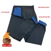 Cintura alta Mujer Pantalones de yoga Sauna Sudor Pierna Shaper forrado con película azul Entrenador de cintura ajustable Adelgazante Body Shapers DHL