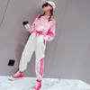 Ensembles de vêtements 14 ans adolescentes hip-hop vêtements de créateurs à capuche costume 2022 coréen mignon printemps automne noël performance costumescl