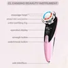 Face Massager High Frequency Ultrasonic Cleaning Skin Care Electroporation Lift Vibration Wrinkle Removal Anti Aging Beauty 220510