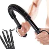 Power er BarArm Hand Gripper 2060kg Домашний тренажерный зал Фитнес-бары Захват для бицепса, трицепса, грудной мышцы, пружинная сила рук Exercis184S6817275