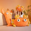 40/60cm Cartoon Cute Lobster Plush Toy Doll Stuffed Sea Animal Crab Pillow Creative Soft Kid Toys