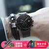 Nowa marka trend Wodoodporny kwarcowy zegarek Zegarek Mężczyźni Ubierz skórzany stalowy zespół zegarek darmowy wzór Bransoletka