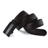 Topselling Nouvelle ceinture en cuir noir Braveur masculin à deux couches à deux couches Bouilles de boucle automatique pantalon de luxe Classic Brown Designer