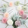 Decorative Flowers & Wreaths 6/10Pcs Bunch Artificial Flower Bouquet Silk Dandelion Ball Fake DIY Home Widding Decoration Valentines Day Gif