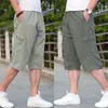 Pantaloncini oversize in cotone grasso Uomo Cargo Short Casual Plus Size Pantaloni corti Sport Pantaloni larghi tattici Allentati 5XL 6XL Estate