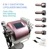 Portable Multi-Functional Beauty Equipment Cavitation Lipolaser Slimming Machine 40K Cavitation RF Radio Frequency Face Lifting Spa Use Device