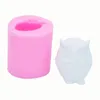 3D OWL SILICONE CAKE MOLT VOOR DIY Cupcake Molds Pudding Chocolate Jelly Fondant Mold Ice Cube Candy Handmade Cream Soap Molds Desserts Paste 1222379