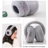 Wireless Bluetooth Earphones With Microphone Music Stereo Earphone Winter Earmuffs Warm Winter Band Headphone For Women Kids Gift