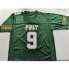 Chen37 Zeldzame voetbaljersey Men Jeugd vrouwen Vintage Poly LBC 9 Juju Smith-Schuster High School Jerseys maat S-5XL Custom Elke naam of nummer