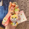 Party Favorit 2022 Cartoon Chai Xiaohu Keychain Kvinna Söt Utsökt Tiger Doll Key Chain Pendant Present