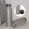 Musing Thermos Butelka Costoso Rhinestone Double Wall Thermal Cup Kubek Diament Thermo Butelka Wody Przenośne dla Outdoor FY4152 0316