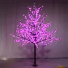 1,056pcs LED 크리스마스 장식 전구 벚꽃 나무 빛 빨강 / 파랑 / 녹색 / 노란색 / 흰색 / 핑크 / 퍼플 선택적으로 2m / 6.5ft 높이
