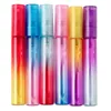 Bouteilles de pulvérisation de brume rechargeables de 8ml, Tube vide en verre, atomiseur de voyage, couleur arc-en-ciel, 500 pièces