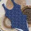 Sommer-Bademode, ärmellos, einteilige Badebekleidung, Damen-Charm-Badeanzug, Strandkleidung, schmaler Bikini