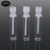 1000st/parti 1 ml 2 ml 3 ml glas parfymflaskflaska mini provflaskor kosmetisk behållare