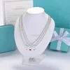 S925 Sterling Silber Love Halskette Herz Emaille Anhänger Halskette Luxus Design Halskette Frauen Valentinstag Geburtstagsgeschenk G220725