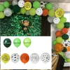 Party 40pcs Green Balloons Set Chrome Metallic Confetti Ballon Jungle Safari Animal Birthday Party Decoration Wedding Balloon Garland 20220427 D3