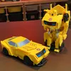 Plastic toy model car King Kong Robot gift boy transform into dinosaur in one step919G6682120