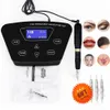 Biomaser P300 Permanent Makeup Tattoo Machine Kits Professional Digital PMU Machine For Eyebrow Lip Rotary Pen Machine SETS293Q2276826