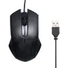أسود سلكي ألعاب الماوس USB 3 أزرار البصرية المضادة للمضاد للكمبيوتر الشخصي للكمبيوتر المحمول Gamer Computer Mice309W