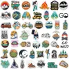 Vattentät 10 50 100 st Outdoor Explore Mountain Climbing Stickers Laptop Guitar Bagage Waterproof Graffiti Sticker Decal Kid Cla175T