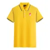 Granada Men and Women Polos Merceryzowane bawełniane logo z krótkim rękawem Logo T-Shirt T-Shirt można dostosować