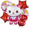 кошка на день рождения воздушные шары