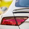 RS7 CAR Turn Signal Tail Light för Audi A7 LED-bakljus Montering Bakre dimma Broms Running Lights Automotive Accessories 2011-2018