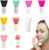 20pcs Professional Silicone Facial Máscara Mistura de Máscara Mistura de Maquiagem Reutilizável Cosmética Cosmética Cuidado de Lama Para Cuidados de Cuidados de Lama Ferramentas